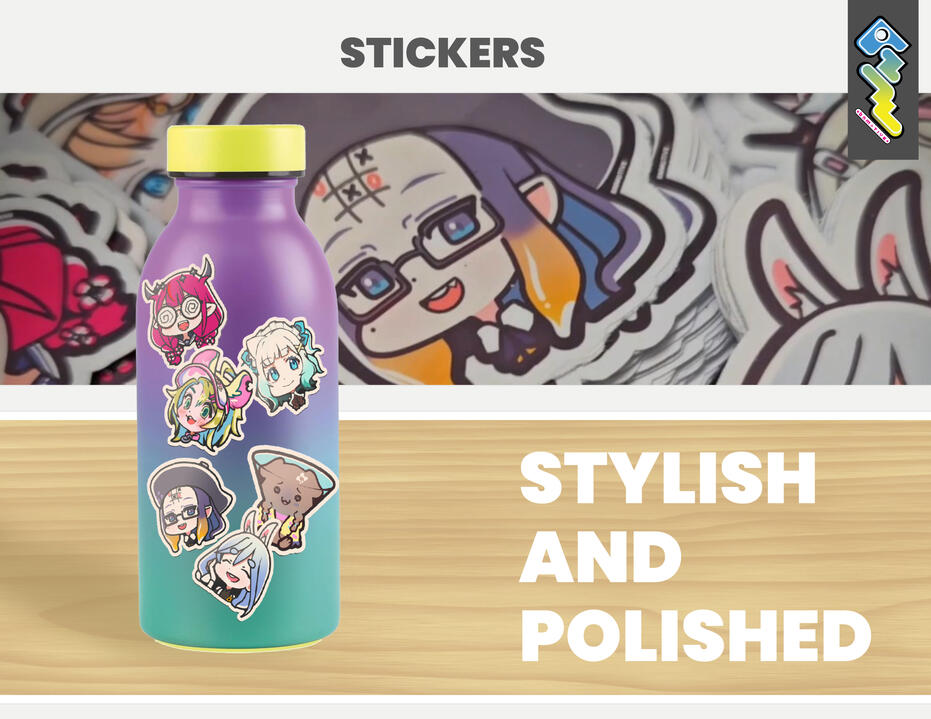 Limited Run Vtuber Sticker Collection