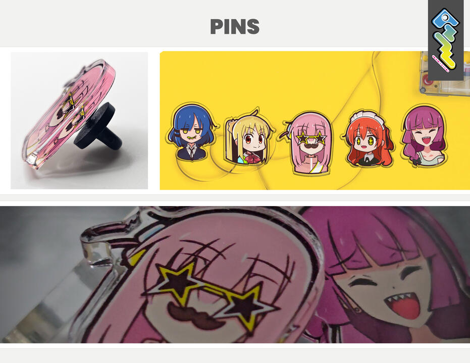 Limited Bocchi The Rock Pins