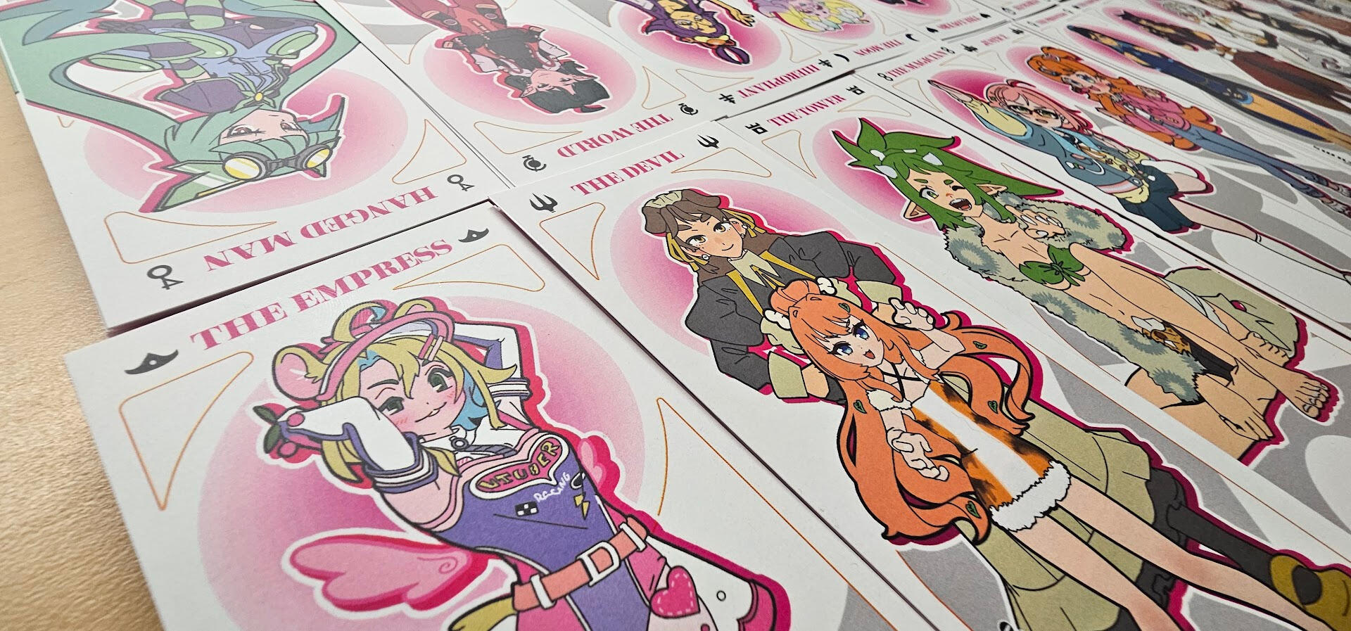 Offkai Vtuber Tarot Collection